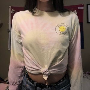 Zumiez tie dye long sleeve top